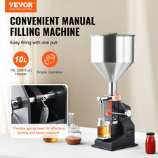 Manual Paste Liquid Filling Machine, 5-50ml Bottle Filler
