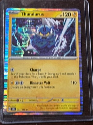 Thundurus Holo Rare 97/98 Pokémon Card Black & White Emerging Powers