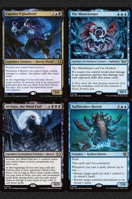 mtg umbris commander deck Umbris, Fear Manifest Commander Deck Nightmare Horror Tribal EDH Magic MTG  Cards