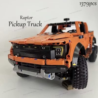1379 Stck. Technischer Ford F150 Raptor LKW Auto Bausteine Steine zusammenbauen Spielzeug
