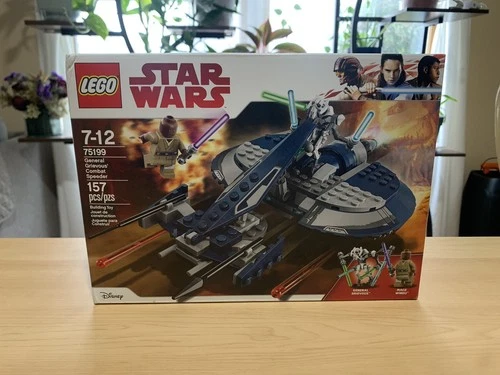LEGO Star Wars 75199 General Grievous' Combat Speeder Brand New Sealed Retired