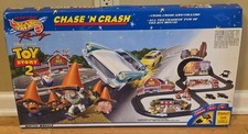 Disney Tyco Toy Story 2 Chase 'n Crash Mattel Hot Wheels Slot Car