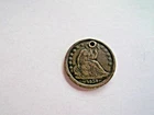 1839 Ungraded US Seated Liberty Dime  Holed