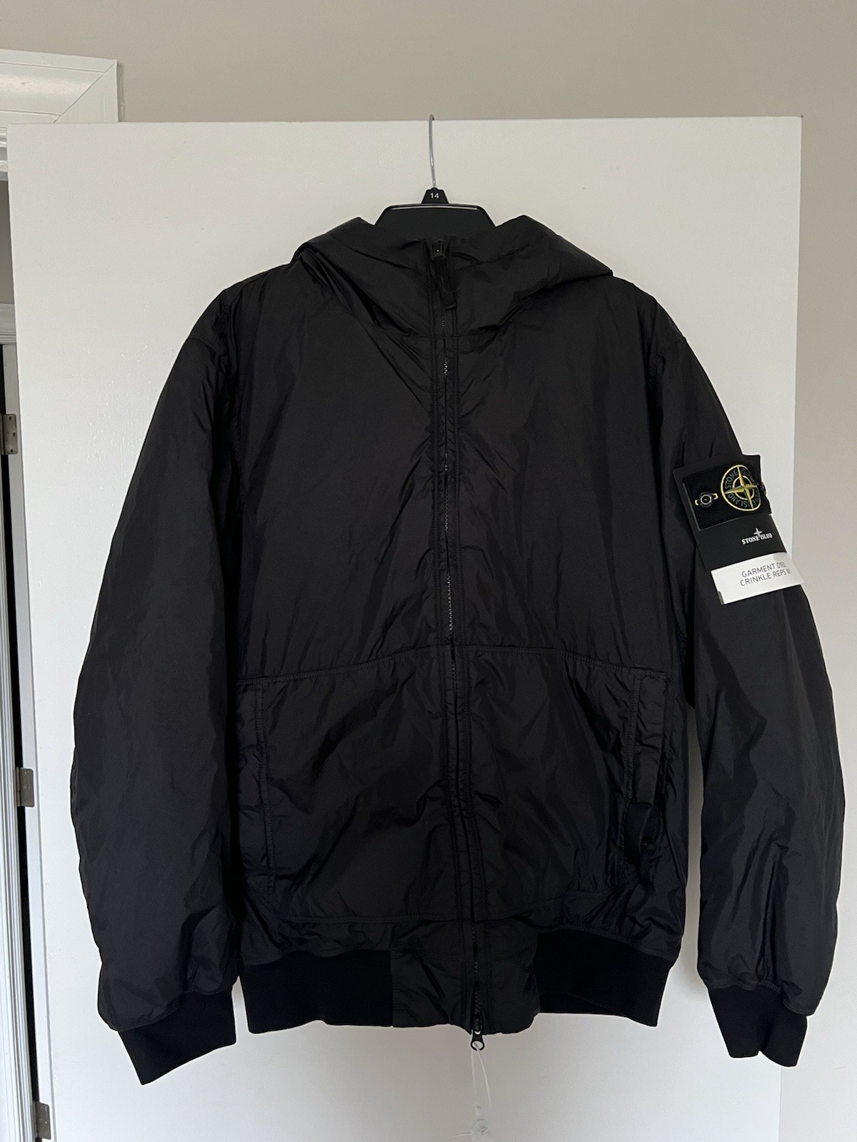 Stone Island Men's Capospalla Jacket Black Size M