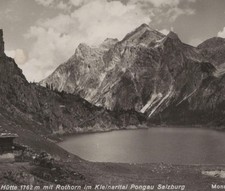 RPPC Tappenkarsee Hutte Salzburg Austria Mountain Lake Landscape