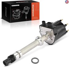 A-Premium Ignition Distributor with Cap and Rotor Compatible with Chevrolet
