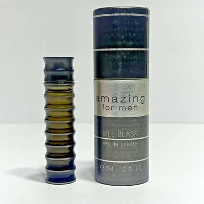 Amazing by Bill Blass Cologne for Men 0.2 oz / 5 ml EDT Mini Splash