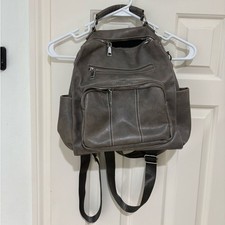 Casual Grey Backpack Versatile Everyday Bag