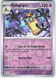 Cofagrigus 083/191 Surging Sparks Reverse Holo