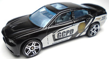 2016 HOT WHEELS DC BATMAN GCPD '11 DODGE CHARGER R/T DIECAST 2 7/8" POLICE CAR