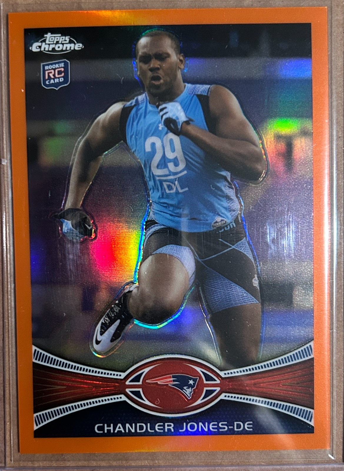 2012 Topps Chrome Orange Refractor CHANDLER JONES