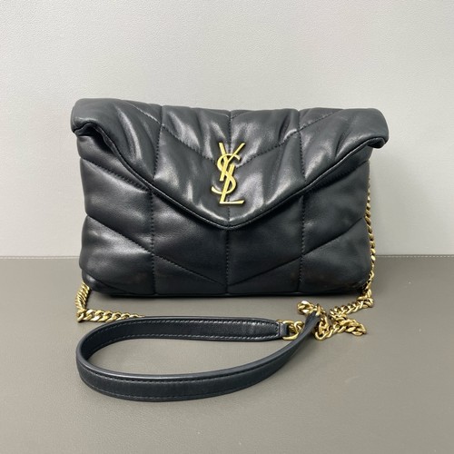 YSL Puffer Chain Crossbody Shoulder Bag For Women
