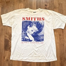 The Smiths "There Is a Light That Never Goes Out" T-Shirt XL 90s Vintage