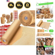 Honeycomb Packing Paper, 15"x230' Eco Friendly Packing Paper for Moving Recyc...
