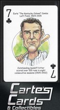 Earle Combs 2026 Hero Decks New York Yankees Baseball Heroes Playing Cards #7C