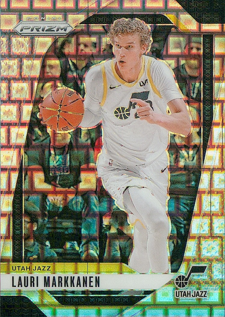 2024-25 Panini Prizm #186 Lauri Markkanen Prizm Premium Stock #/150