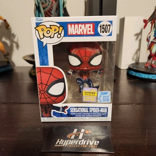 Marvel Sensational Spider-Man Funko Pop! Vinyl Figure #1507 Exclusive
