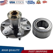 Front Wheel Hub & Bearing for 2001-2006 Toyota Sequoia Tundra 4WD One Side