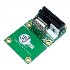 PCIE 1X To Half/Full Mini PCIE Adapter Card Extension Cable Connector