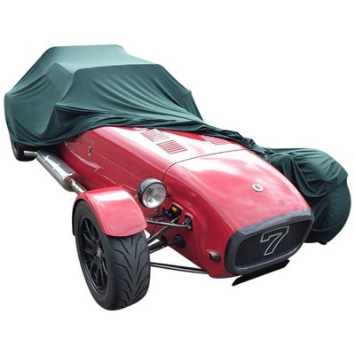 Autoabdeckung passend für Caterham Superlight für Innen Grün NEU Ganzgarage