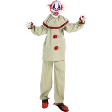 🔥Haunted Hill Farm Life-Size Scary Talking Clown Halloween Animatronic BNWT🔥