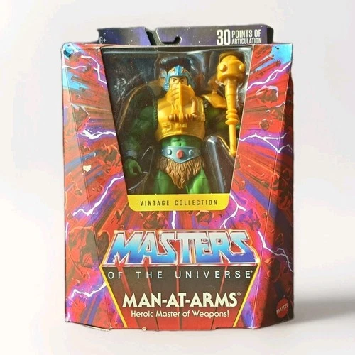 MOTU Masters of The Universe Masterverse Vintage Collection MAN-AT-ARMS Figure