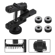 Adjustable Knurling Tool for Mini Lathe with Quick Change and CR15 Wheels