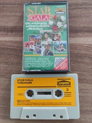 Star Gala - Die Schönsten  Volkstümlichen Melodien  - Karussell MC Kassette 