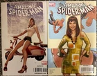 MARVEL COMICS AMAZING SPIDER-MAN #602 & 603 2009 Vol.1 Mary Jane Covers VFN/NM
