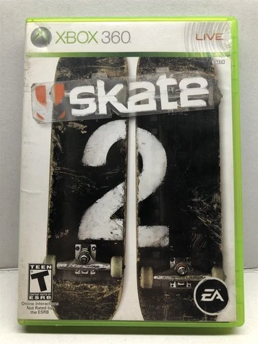 Skate 2 (Microsoft Xbox 360, 2009) Complete Tested Working - Free Ship