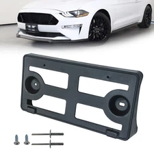 For 2018-2022 Ford Mustang Front License Plate Frame Holder Mount Bracket