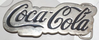 1 GÜRTELSCHNALLE SAMMLER COCA COLA Nr. 2, sehr selten, NEU!!!!