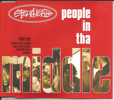 Michael Franti SPEARHEAD People in middle w/ 4 RARE LIVE TRX CD Single SEALED