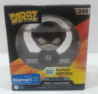 NEW Funko Dorbz DC Super Heroes Black Flash Vinyl Collectibles #248 Exclusive 
