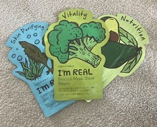 3 Pack Face Masks For Skin Care, Brand New