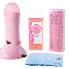 Roll on depilatory wax heater cartridge Warmer Hair Removal Machine waxing kit
