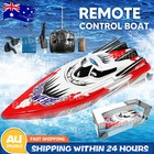 TWIN ENGINE RECHARGEABLE RC RADIO REMOTE CONTROL BOAT TWIN MOTOR - HIGH SPEED
