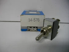 Pollak 34-576 Heavy Duty 3 Position Toggle Switch 6 Terminal