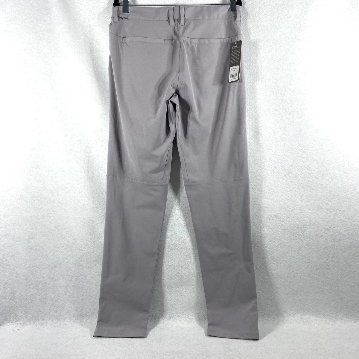 Crz Yoga Golf Pants Men's 32x34 Gull Gray Stretch Performance New