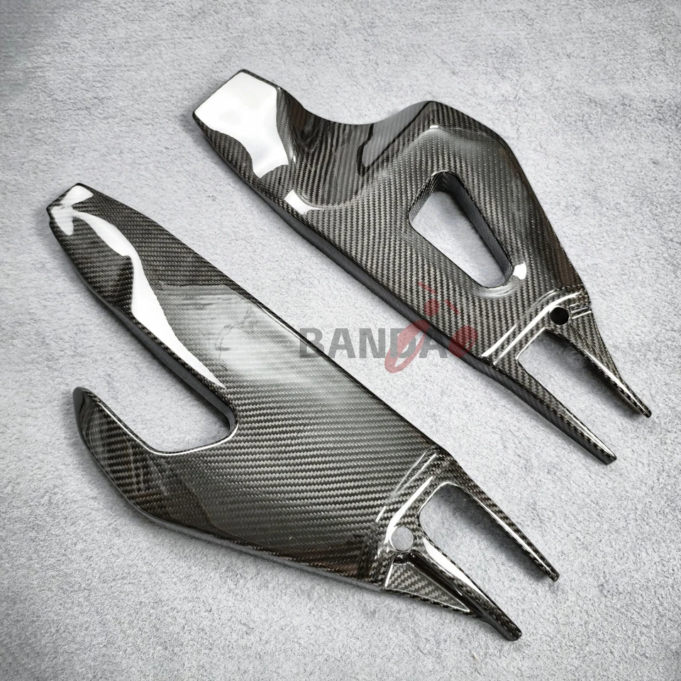 For Aprilia RSV4 21-23 Carbon Fiber Swingarm Swing Arm Cover Fairings Part Kits - Image 4 of 4