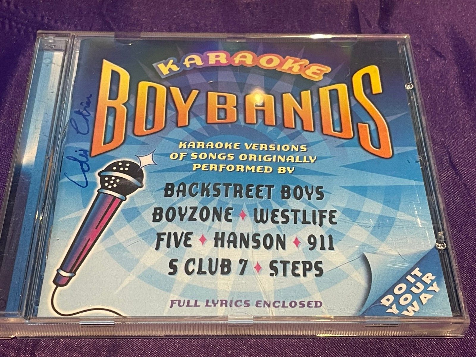 Karaoke Boy Bands - Karaoke CDG - 2000 Prism Leisure - 12 Tracks