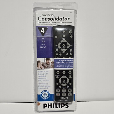 Universal Remote Control Brands Philips Consolidator 4 Devices PM435