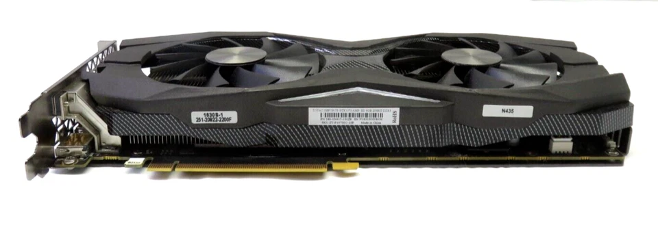 ZOTAC Geforce GTX1070 AMP! ED 8GB 256 Bit DDR5 Graphics Card, FOR PARTS/ REPAIR - Image 2 of 4