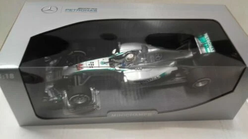 Modellini statici di auto da corsa MINICHAMPS Lewis Hamilton per Mercedes