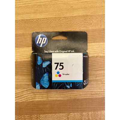 HP 75 Tri-Color Toner (CB337WN-140) Exp 06/12 | eBay