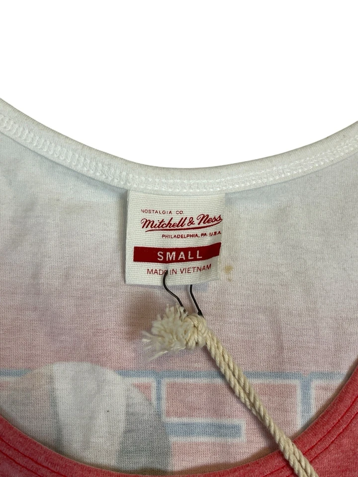 Camiseta sin mangas Julius Erving Dr J Mitchell & Ness camiseta de los Nets de Nueva York foto impresión total Foto 4 de 4