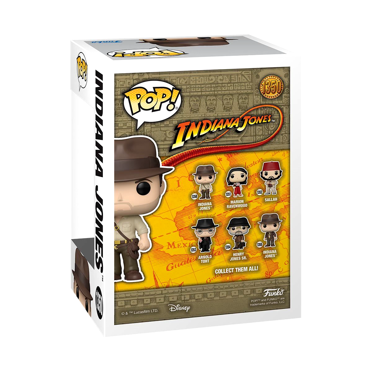 FUNKO POP! インディージョーンズ インディwithe巨大岩 FUNKO
