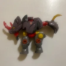 Transformers Cybertron Backstop Scout Class Rhino Figure Hasbro 2005
