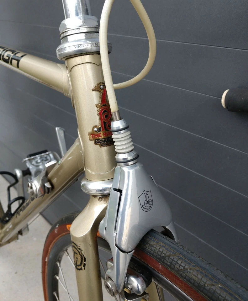 Raleigh TI Team SBDU Gold 52cm Rennrad Campagnolo C Record Delta Reynolds 753 - Bild 3 von 4