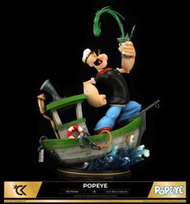 Popeye Braccio di Ferro 1/6 Statue Spinach Boat Version by Cartoon Kingdom